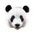 Puzzle I am - panda Multicolor 1 - vertbaudet enfant 