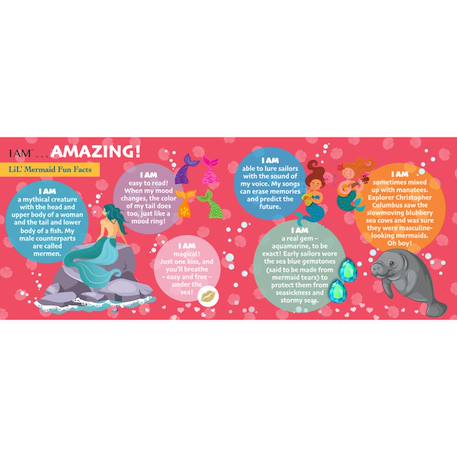 Puzzle I am lil' - sirène Multicolor 2 - vertbaudet enfant 