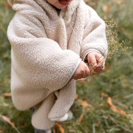 Poncho de voyage - teddy douillet Ficelle+Kaki+Muffin+Natural+Ocre 3 - vertbaudet enfant 
