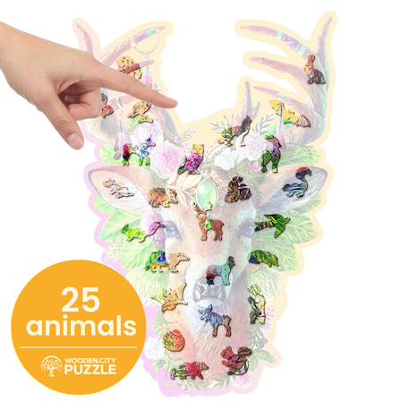 Puzzle - modish dear 250 pièces Multicolor 5 - vertbaudet enfant 