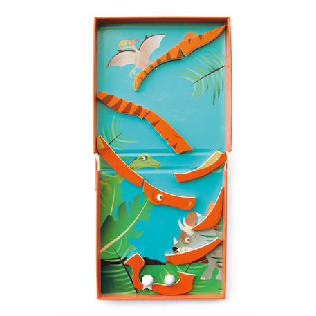 Puzzle magnétique - dinosaure Multicolor 3 - vertbaudet enfant 