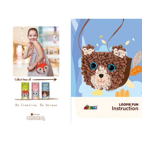 Mon premier sac peluche - ours Multicolor 4 - vertbaudet enfant 