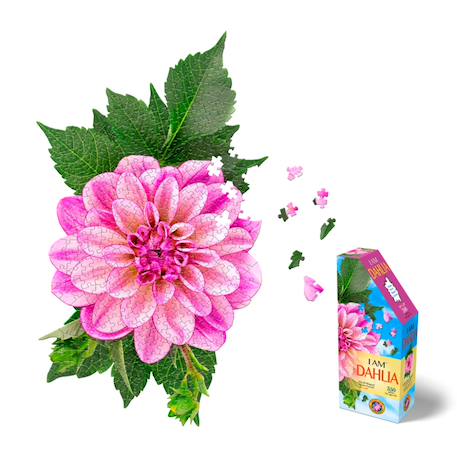Puzzle I am mini - dahlia Multicolor 1 - vertbaudet enfant 