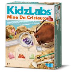 Jouet-Kit de fouille de cristaux – Découvre et collectionne de vraies gemmes