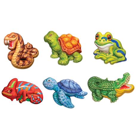 Kit moulage - reptiles et amphibiens Multicolor 2 - vertbaudet enfant 