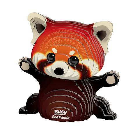 Puzzle 3d - panda rouge Brown 1 - vertbaudet enfant 