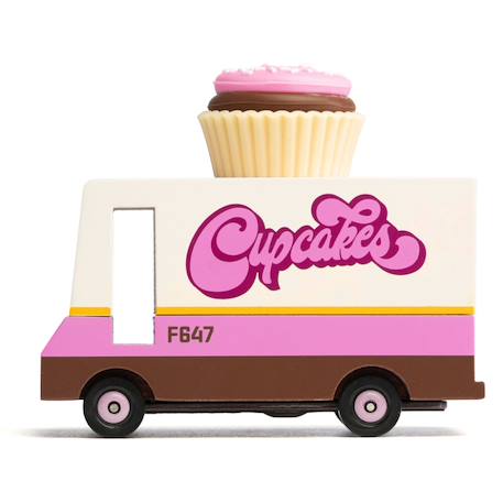 Van cupcake  - bois de hêtre massif Multicolor 1 - vertbaudet enfant 