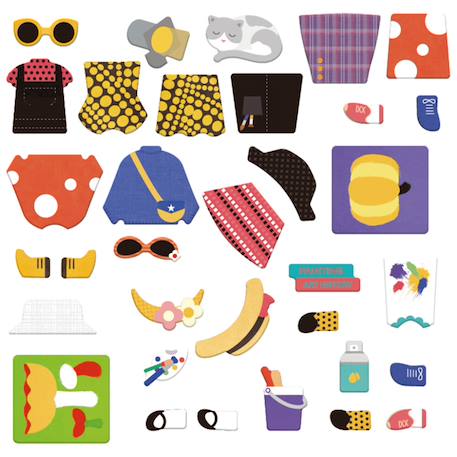 Boïte de puzzle magnétique - artiste Multicolor 4 - vertbaudet enfant 