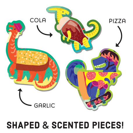 Puzzle - pizzasaurus 60 pièces Multicolor 3 - vertbaudet enfant 