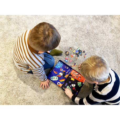 Jeu magnétique Vaisseaux spatiaux Multicolor 5 - vertbaudet enfant 
