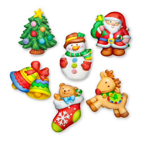 Kit moulage - noël Multicolor 2 - vertbaudet enfant 