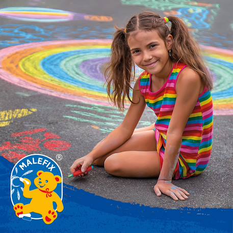 Modèles craies de trottoir - aventure Multicolor 6 - vertbaudet enfant 