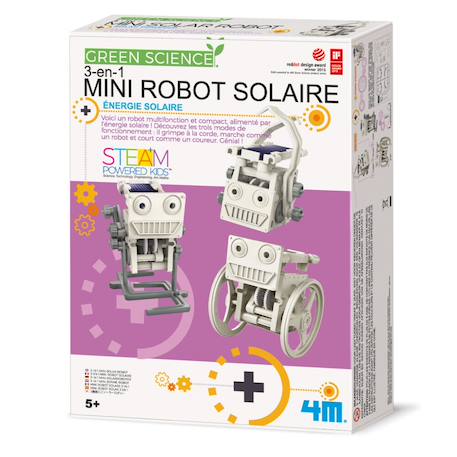Kit Robotique Solaire – Construis ton robot multifonction Multicolor 1 - vertbaudet enfant 
