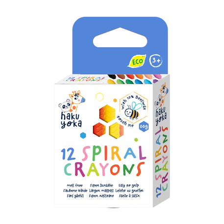 12 crayons de couleur spirale Multicolor 1 - vertbaudet enfant 