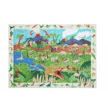 Puzzle découverte - dinosaures 150 pièces Multicolor 2 - vertbaudet enfant 