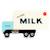 Van milk - camion à lait - bois de hêtre massif White 1 - vertbaudet enfant 
