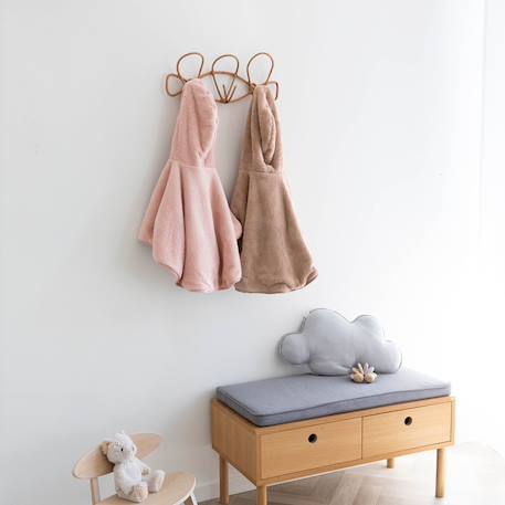 Poncho de voyage - moelleux douceur Blush+Grizou+Lunar+Natural+Noisette+Sauge+Stone+Turquoise 5 - vertbaudet enfant 