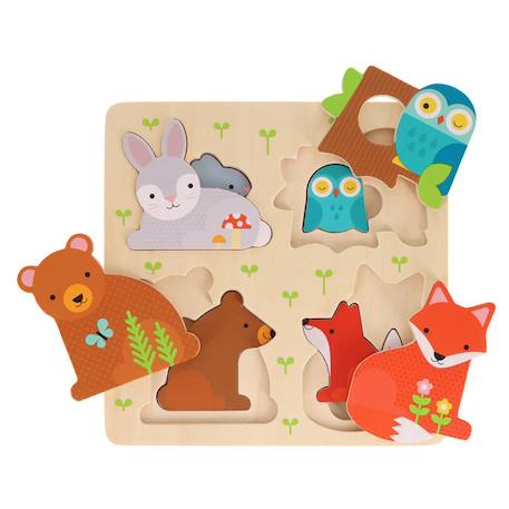 Puzzle de révélation - tu es mon bébé Multicolor 1 - vertbaudet enfant 