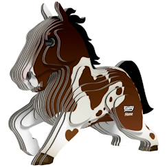 Jouet-Jeux éducatifs-Puzzles-Puzzle 3d - cheval