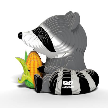 Puzzle 3d - raton laveur Grey 4 - vertbaudet enfant 
