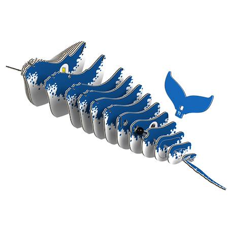 Puzzle 3d - baleine à bosse Blue 2 - vertbaudet enfant 