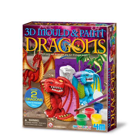 Kit moulage - dragons 3d - version en Multicolor 1 - vertbaudet enfant 