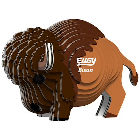 Puzzle 3d - bison Brown 1 - vertbaudet enfant 
