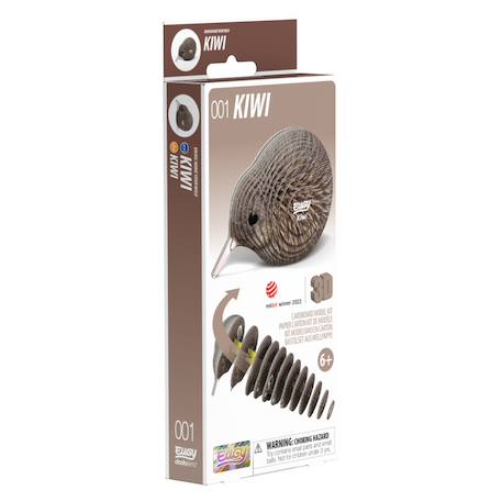 Puzzle 3d - kiwi brun Brown 4 - vertbaudet enfant 