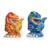 Kit moulage - dinosaure 3d - version fr + nl Multicolor 2 - vertbaudet enfant 