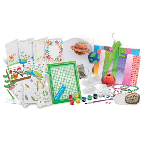 Atelier créatif écologique – Apprends l’art ancien de la fabrication du papier Multicolor 3 - vertbaudet enfant 