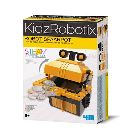Kit éducatif – Assemble ton robot-tirelire de 14 cm Multicolor 4 - vertbaudet enfant 
