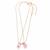 Collier d'amitié papillon & arc-en-ciel bff – lot de 2 pièces Rose 1 - vertbaudet enfant 