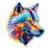 Puzzle - classy wolf loup 250 pièces Multicolor 2 - vertbaudet enfant 