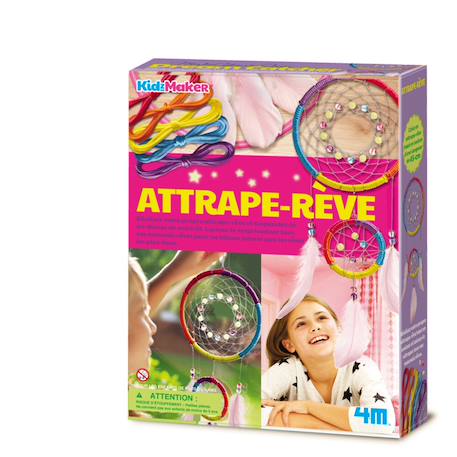 Kit créatif – Fabrique ton propre attrape-rêves Multicolor 1 - vertbaudet enfant 