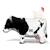 Puzzle 3d - holstein vache Black;white 4 - vertbaudet enfant 