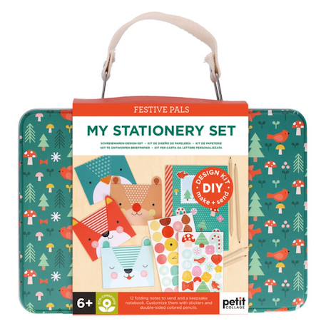 Kit papier de lettre - mes amis Multicolor 6 - vertbaudet enfant 
