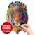 Puzzle - mystic lion 505 pièces Multicolor 5 - vertbaudet enfant 