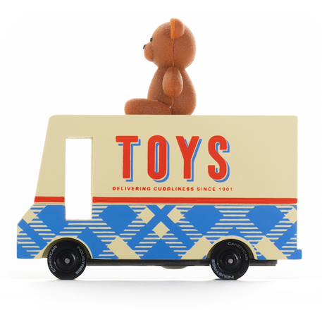 Van Teddy bear - bois de hêtre massif Multicolor 1 - vertbaudet enfant 
