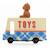 Van Teddy bear - bois de hêtre massif Multicolor 1 - vertbaudet enfant 