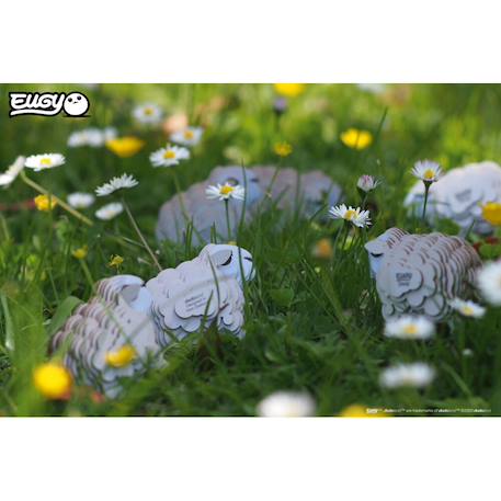 Puzzle 3d - mouton White 5 - vertbaudet enfant 