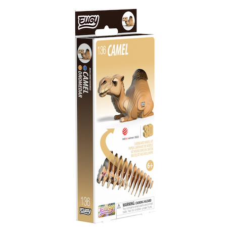 Puzzle 3d - chameau Brown 6 - vertbaudet enfant 