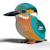 Puzzle 3d - martin-pêcheur Multicolor 2 - vertbaudet enfant 
