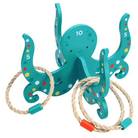Jeu de lancer - calamars Multicolor 5 - vertbaudet enfant 