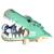 Puzzle 3d - crocodile Green 1 - vertbaudet enfant 