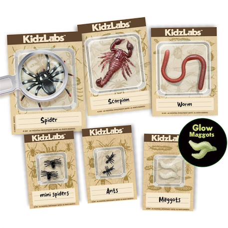Kit d'excavation d'insectes - version fr Multicolor 3 - vertbaudet enfant 