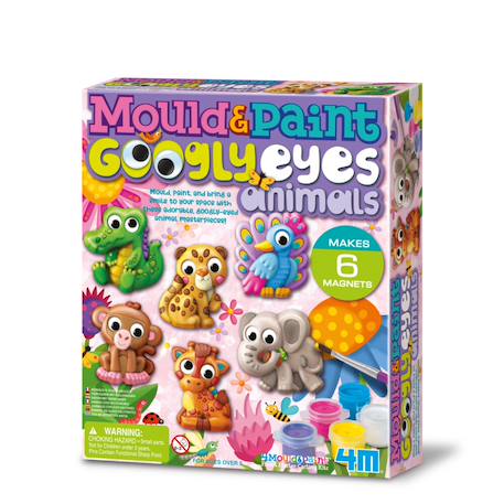 Kit moulage - animaux yeux rigolos Multicolor 1 - vertbaudet enfant 