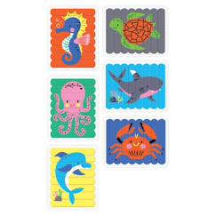 Jouet-Jeux éducatifs-Puzzles-Puzzle - sous l'eau 24 pièces