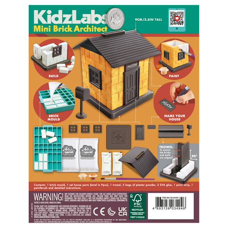 Kit d’architecture enfant – Moule tes briques et assemble tes créations Multicolor 5 - vertbaudet enfant 