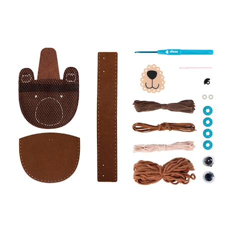 Mon premier sac peluche - ours Multicolor 2 - vertbaudet enfant 