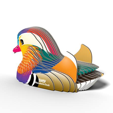 Puzzle 3d - canard mandarin Multicolor 4 - vertbaudet enfant 